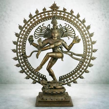 Bronze Nataraja statue, Lord Shiva as the cosmic dancer